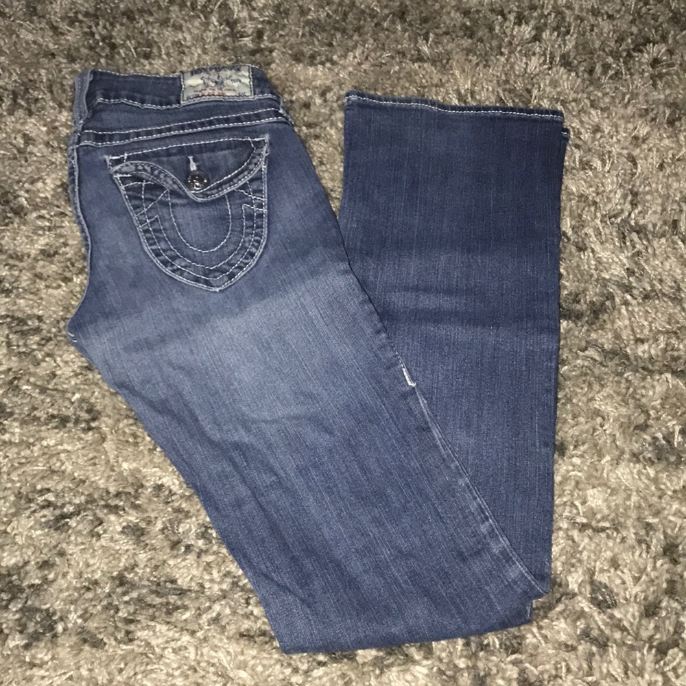 TRUE RELIGION boot cut jeans - size 27